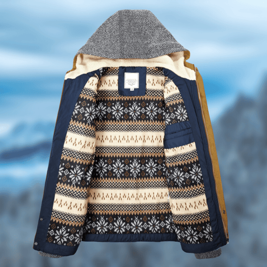 Chaqueta Acolchada con Capucha para Hombre - Estilo Urbano Juvenil - Image 7