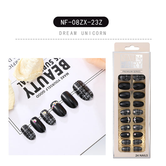 Uñas Postizas con Brillo Waterproof - Kit DIY en Caja - Image 43