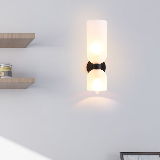 Lámpara de Pared Doble Cabezal en Vidrio para Mesita de Noche - Image 4