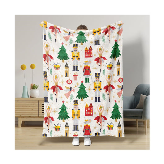 Manta Navideña Cascanueces Multiusos para Toda la Familia - Image 5