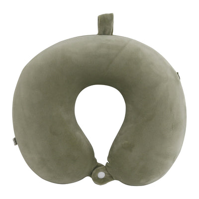 Almohada en U de Espuma Viscoelástica - Soporte Cervical Premium para Viajes - Image 13