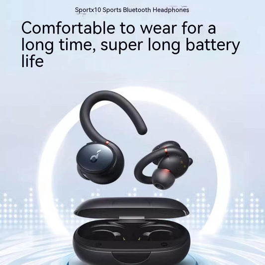 Auriculares Deportivos X10 Bluetooth con Cancelación de Ruido y Batería Ultra Duradera