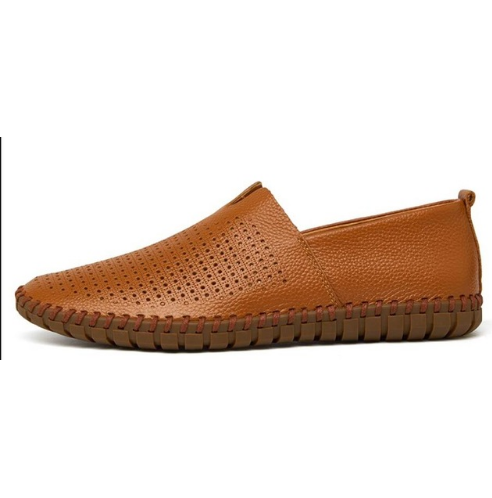 Zapatos de Cuero para Conducir - Mocasines Cómodos Hombre Talla Grande - Image 17