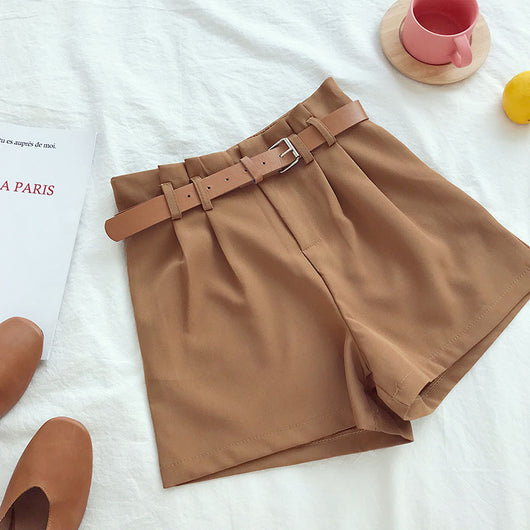 Bermudas de Corte Ancho Estilo Sastre - Image 5