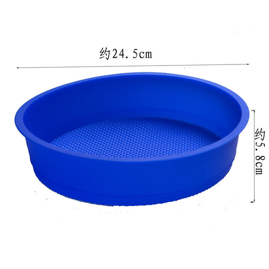 Molde de Silicona para Horno Microondas - Bandeja Redonda 9 Pulgadas para Pasteles y Panes - Image 3