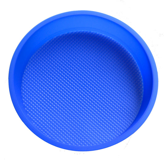 Molde de Silicona para Horno Microondas - Bandeja Redonda 9 Pulgadas para Pasteles y Panes