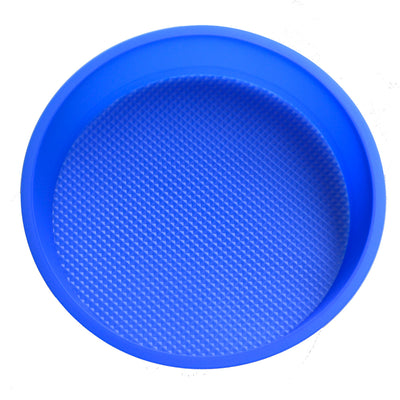 Molde de Silicona para Horno Microondas - Bandeja Redonda 9 Pulgadas para Pasteles y Panes