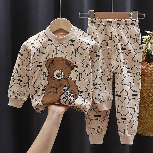 Conjunto de Ropa Interior Infantil Algodón Primavera Otoño - Image 58