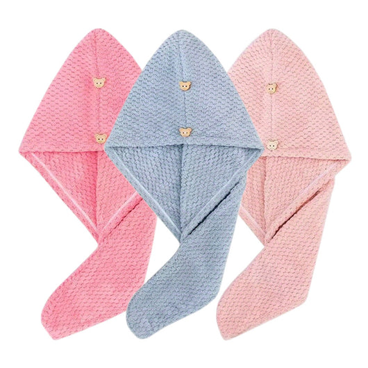 Toalla Secadora de Cabello Coral Piña - Absorbente Rápida - Image 8