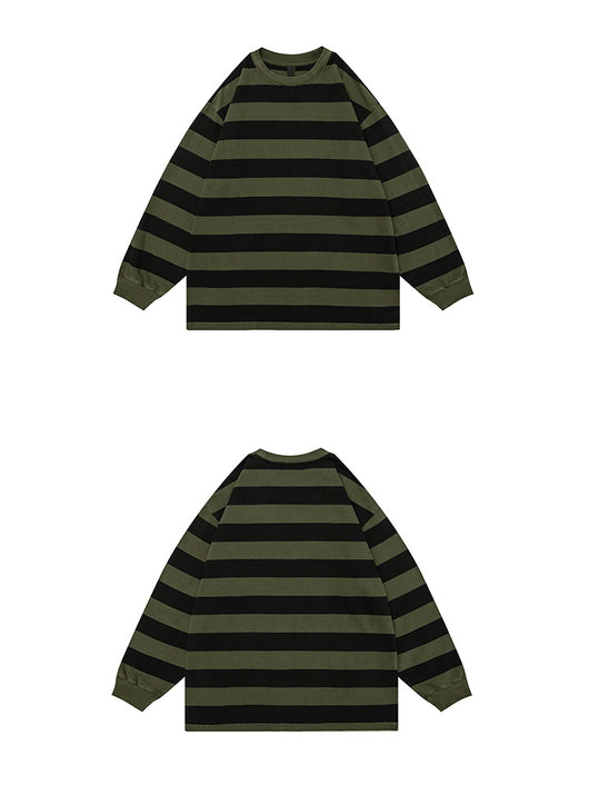 Remera Manga Larga Retro Americana Desgastada 330g - Image 12
