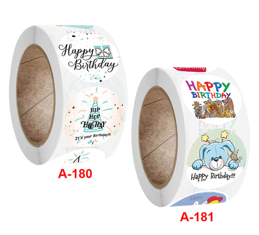 Pegatinas Decorativas para Regalos de Cumpleaños y Agradecimiento - Image 2