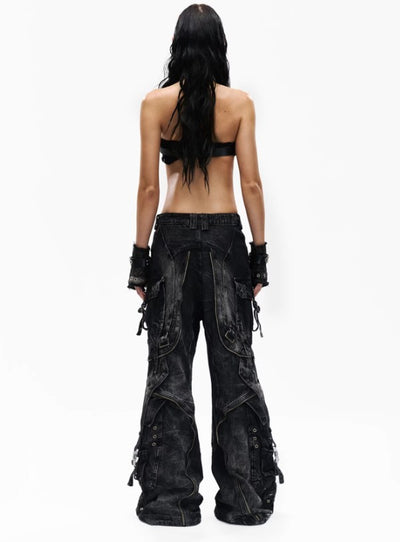 Pantalones de Trabajo Tácticos con Correas Ajustables - Image 6