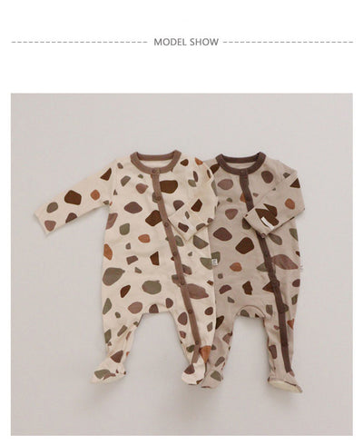 Pijamas Enterizos de Algodón Cálido para Bebés - Image 10