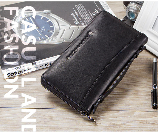 Billetera Multifuncional de Cuero Genuino para Hombre con Compartimentos Premium - Image 11