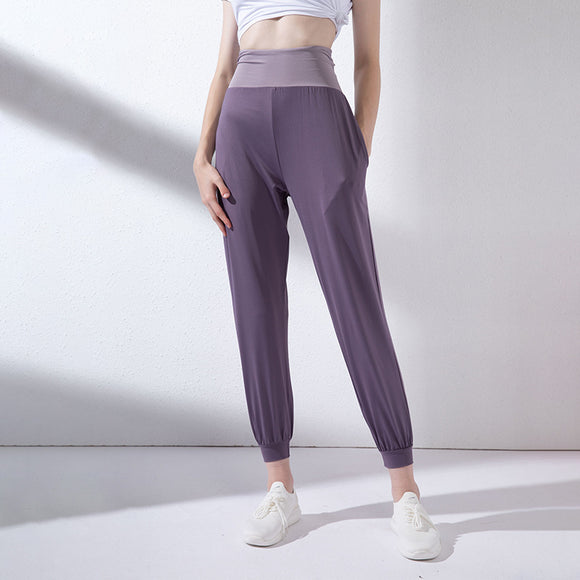Pantalones Yoga Cintura Alta Efecto Melocotón Levantacaderas