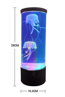 Lámpara Nocturna LED Medusa con Carga USB - Luz Multicolor Relajante para Niños - Image 4