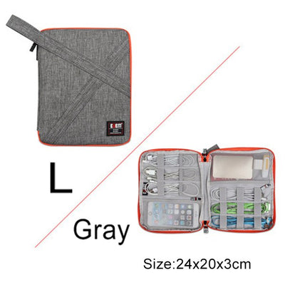Organizador Universal de Cables BUBM para Apple - Estuche Compacto para Cargadores, USB y Accesorios - Image 17