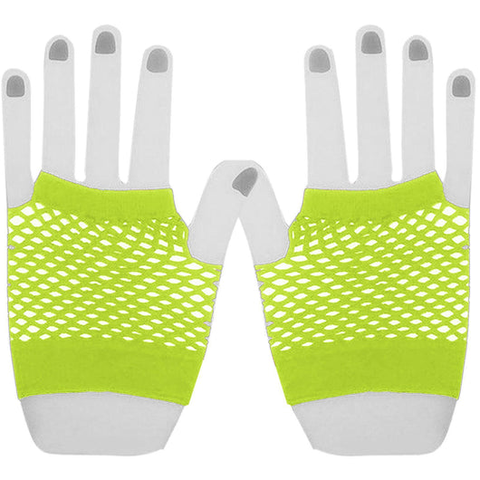Guantes de Red sin Dedos para Fiestas y Ocio - Image 7