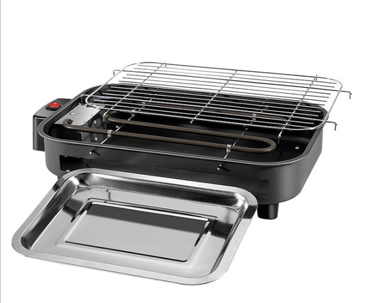 Horno Eléctrico Cuadrado para Asados sin Humo con Placa de Acero al Carbono - Image 2