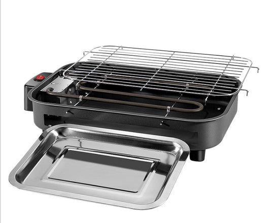 Horno Eléctrico Cuadrado para Asados sin Humo con Placa de Acero al Carbono - Image 2