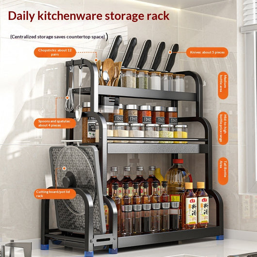Estantería de Almacenamiento para Cocina - Organizador de Piso - Image 3
