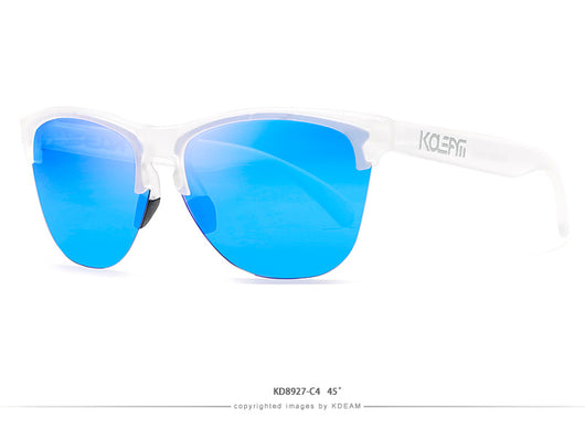 Gafas de Sol Polarizadas Media Montura TR90 para Hombre Estilo Europeo - Image 15