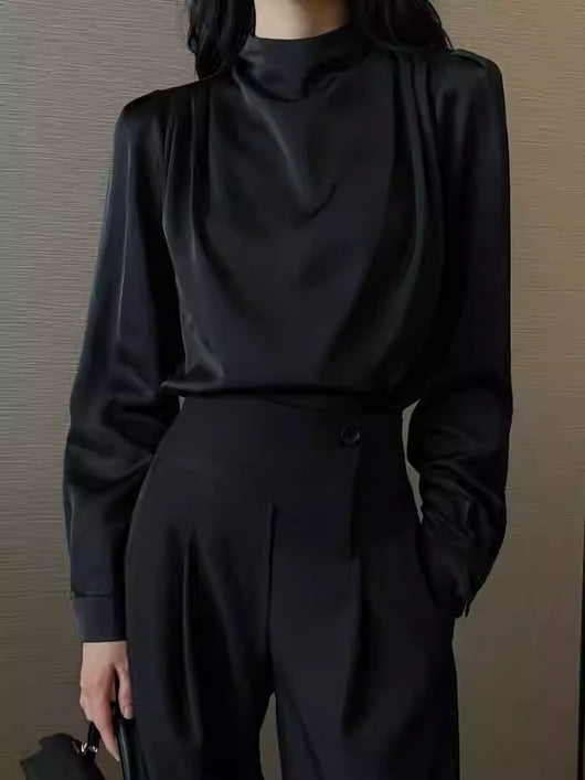 Blusa Elegante Reductora de Otoño para Mujer - Image 5