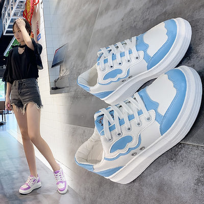 Zapatillas Deportivas Casuales para Mujer Estilo Universitario con Corazón - Image 14