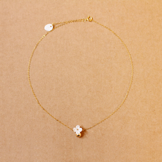 Conjunto de Joyería en Porcelana Hueso con Diseño Artístico Osmanthus - Image 10