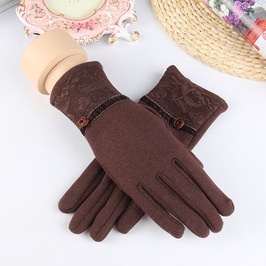 Guantes de Ciclismo Invierno para Mujer - Táctiles, Impermeables y Cálidos - Image 3