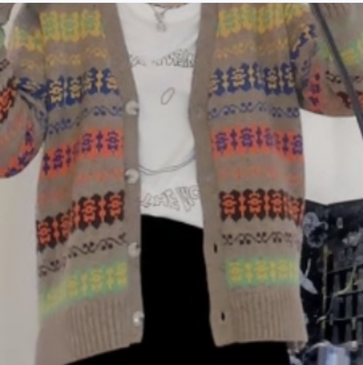 Cardigan Tejido de Manga Larga para Invierno - Image 3
