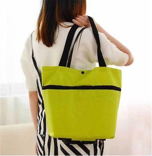 Bolsa de Compras Plegable con Ruedas - Carrito de Supermercado