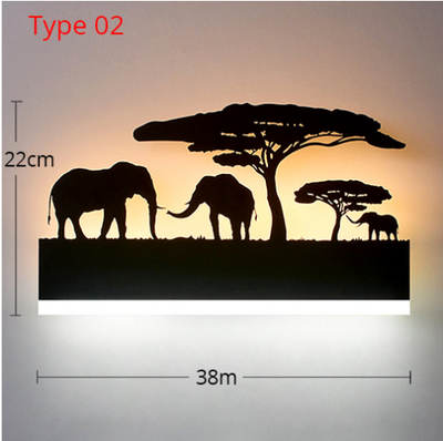 Lámpara de Pared LED Acrílica Moderna - Image 4