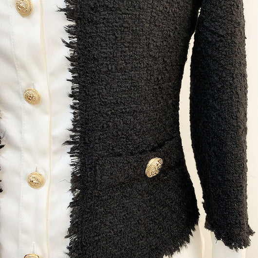 Chaqueta de Botones con Bordado de León - Image 13