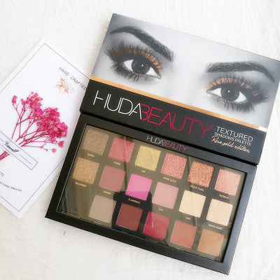 Paleta de Sombras 18 Colores Oro Rosa - Maquillaje Profesional