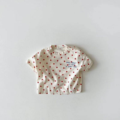 Playera Cuello Redondo Puntos Minimalista - Image 26
