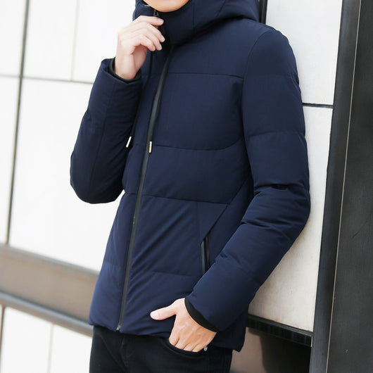 Chaqueta de Algodón con Capucha para Hombre - Image 8