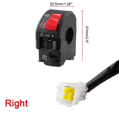 Interruptor de Mando Multifunción para Moto con Luces de Emergencia - Image 6