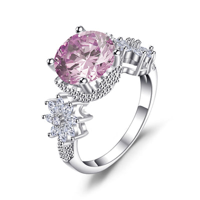 Anillo de Diamante Princesa - Sortija de Compromiso Elegante para Mujer