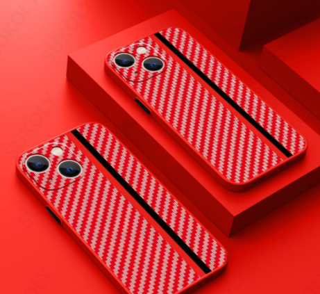 Funda Protectora de Fibra de Carbono Anti Caídas para Celular - Image 6