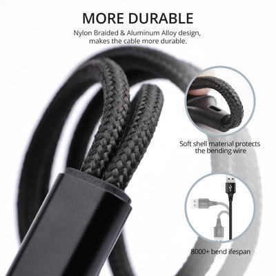 Cable Triple USB-C de Carga Rápida - Image 2