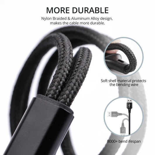Cable Triple USB-C de Carga Rápida - Image 2