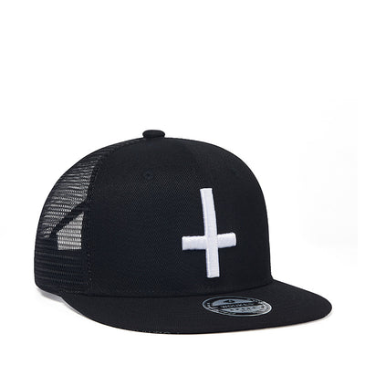 Gorra Hip Hop Mesh con Bordado Cross - Estilo Street Wild - Image 7