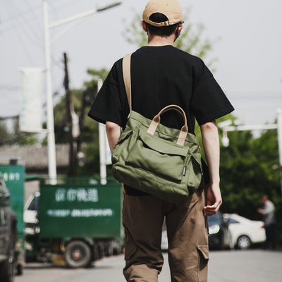 Bolsa de Lona para Hombre Tide Brand - Estilo Casual Moderno - Image 6