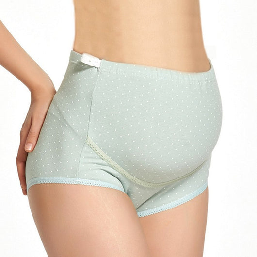 Pantalones Maternales de Algodón con Levantamiento de Vientre y Cintura Ajustable - Image 4