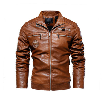Chaqueta de Cuero Sintético PU para Hombre - Image 10