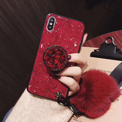 Funda Epóxica Morada con Laminado Dorado y Efecto Sorpresa - Image 8
