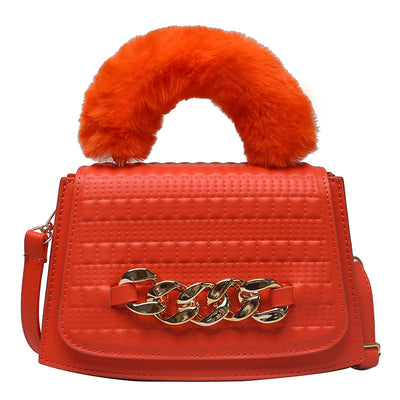 Bolso de Mano Acolchado con Cadena - Bandolera para Mujer - Image 9