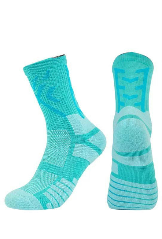 Calcetines Deportivos de Baloncesto Tubo Alto con Refuerzo Acolchado - Image 5