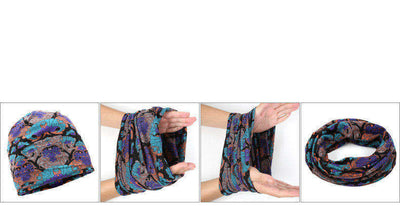 Gorro Tejido Grueso para Mujer - Abrigo Cálido para Cuello - Image 4